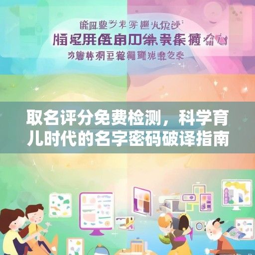 取名评分免费检测，科学育儿时代的名字密码破译指南