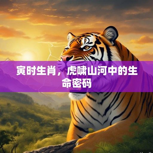 寅时生肖，虎啸山河中的生命密码