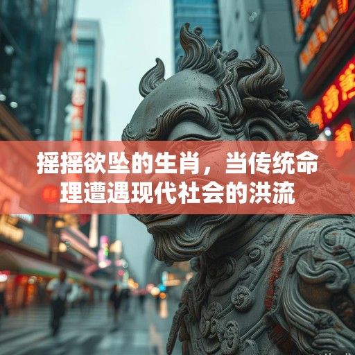 摇摇欲坠的生肖，当传统命理遭遇现代社会的洪流