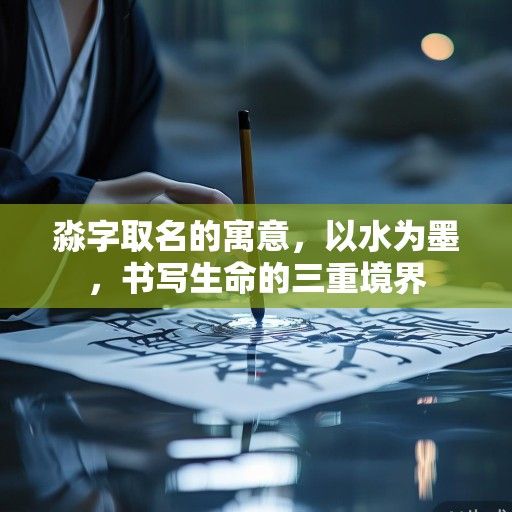 淼字取名的寓意，以水为墨，书写生命的三重境界