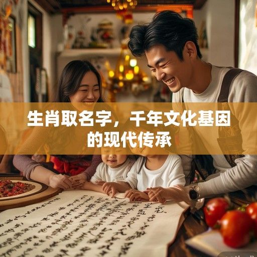 生肖取名字，千年文化基因的现代传承
