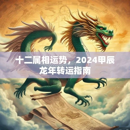 十二属相运势，2024甲辰龙年转运指南