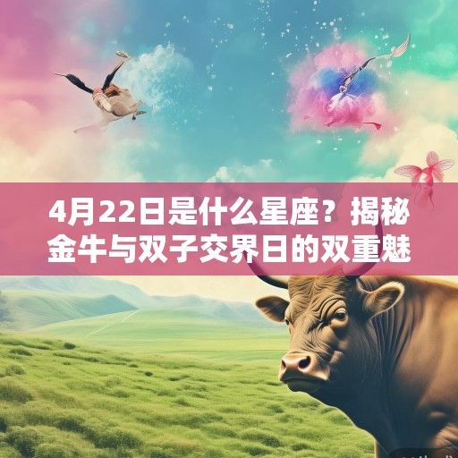 4月22日是什么星座？揭秘金牛与双子交界日的双重魅力