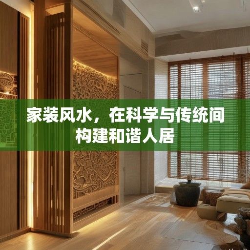 家装风水，在科学与传统间构建和谐人居