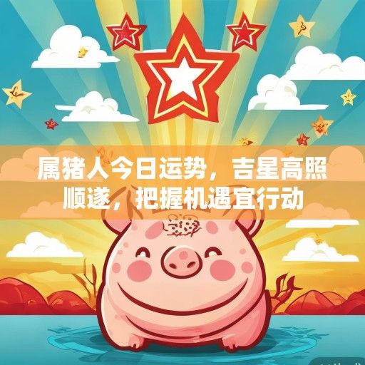 属猪人今日运势，吉星高照顺遂，把握机遇宜行动