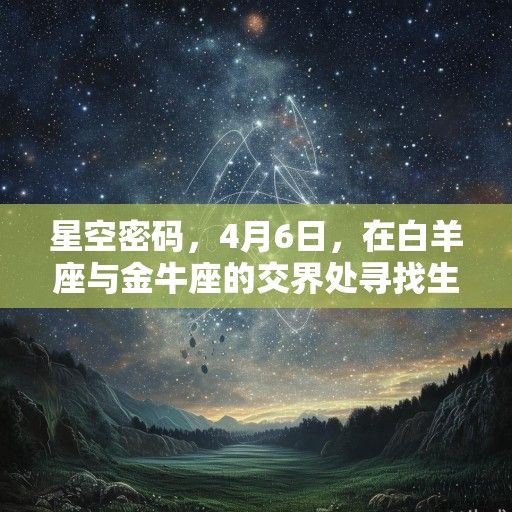 星空密码，4月6日，在白羊座与金牛座的交界处寻找生命的刻度