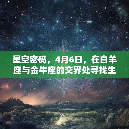 星空密码，4月6日，在白羊座与金牛座的交界处寻找生命的刻度