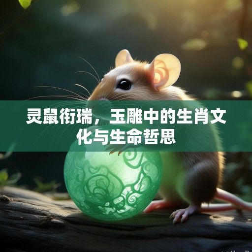 灵鼠衔瑞，玉雕中的生肖文化与生命哲思