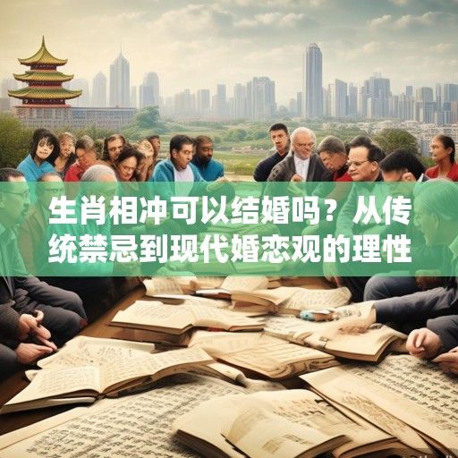 生肖相冲可以结婚吗？从传统禁忌到现代婚恋观的理性探讨