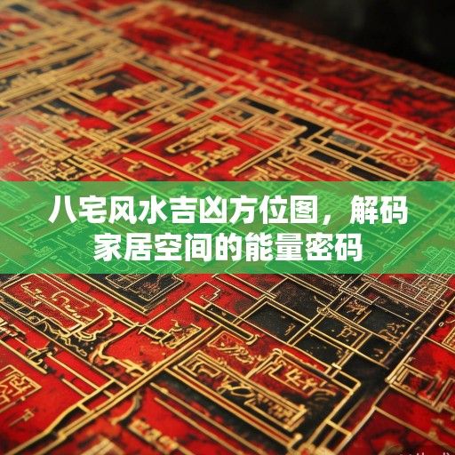 八宅风水吉凶方位图，解码家居空间的能量密码