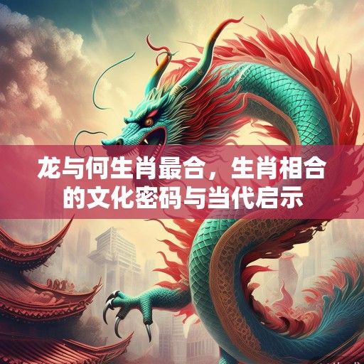 龙与何生肖最合，生肖相合的文化密码与当代启示