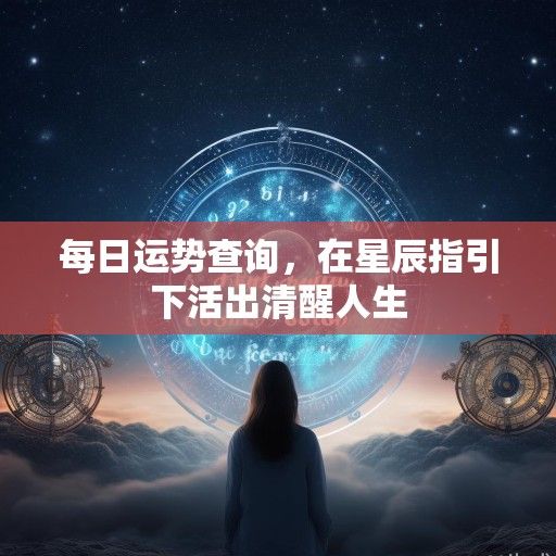 每日运势查询，在星辰指引下活出清醒人生