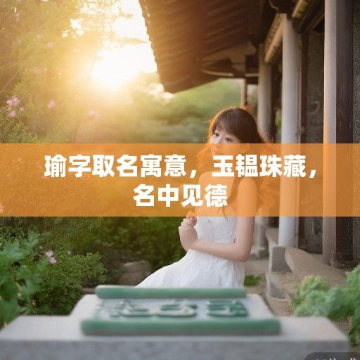 瑜字取名寓意，玉韫珠藏，名中见德