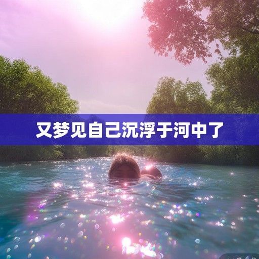 又梦见自己沉浮于河中了