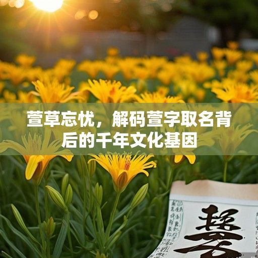 萱草忘忧，解码萱字取名背后的千年文化基因