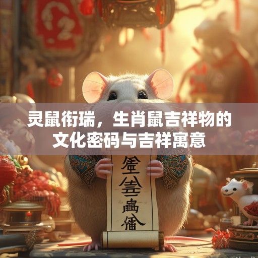 灵鼠衔瑞，生肖鼠吉祥物的文化密码与吉祥寓意