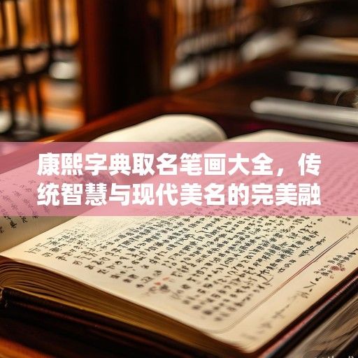康熙字典取名笔画大全，传统智慧与现代美名的完美融合