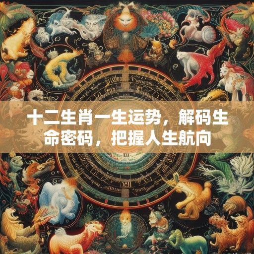 十二生肖一生运势,解码生命密码,把握人生航向 十二生肖一生运势,解码生命密码,把握人生航向