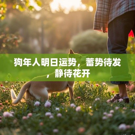 狗年人明日运势，蓄势待发，静待花开