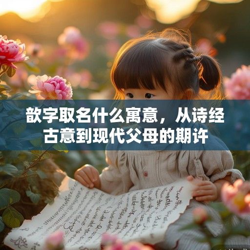 歆字取名什么寓意，从诗经古意到现代父母的期许