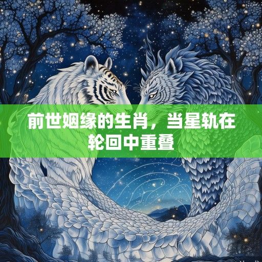 前世姻缘的生肖，当星轨在轮回中重叠