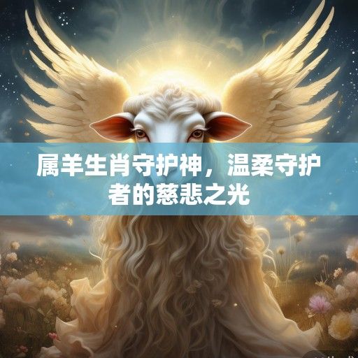 属羊生肖守护神，温柔守护者的慈悲之光