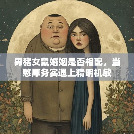 男猪女鼠婚姻是否相配，当憨厚务实遇上精明机敏