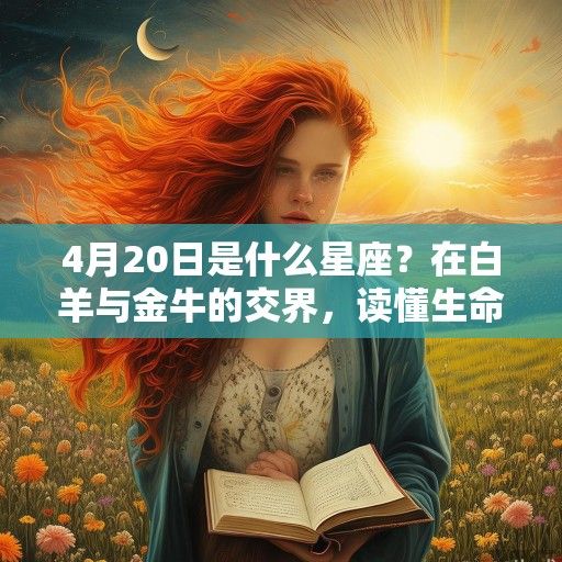4月20日是什么星座？在白羊与金牛的交界，读懂生命的双重密码