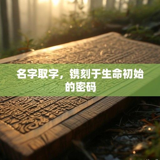 名字取字，镌刻于生命初始的密码