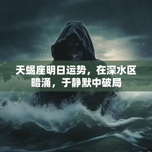 天蝎座明日运势，在深水区暗涌，于静默中破局