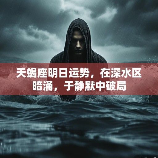 天蝎座明日运势，在深水区暗涌，于静默中破局