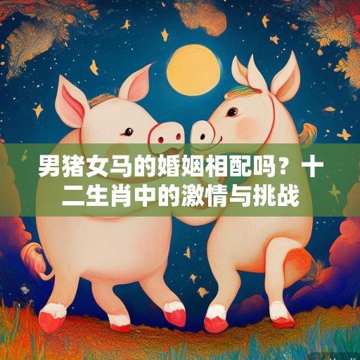 男猪女马的婚姻相配吗？十二生肖中的激情与挑战
