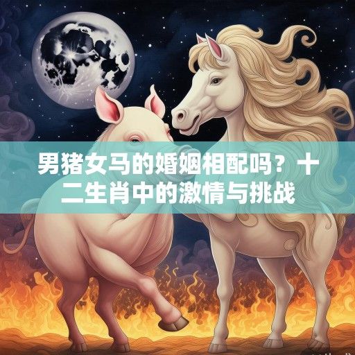 男猪女马的婚姻相配吗？十二生肖中的激情与挑战