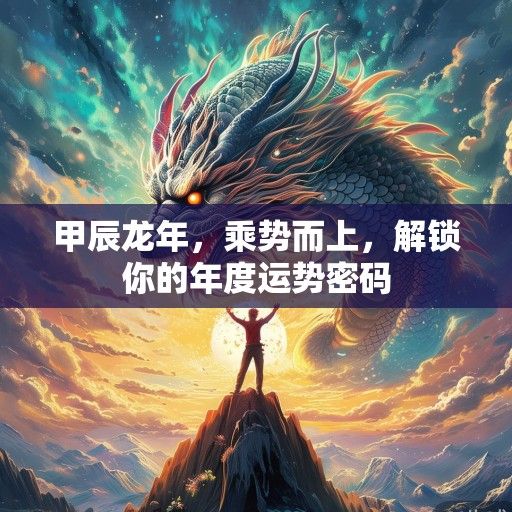 甲辰龙年,乘势而上,解锁你的年度运势密码 甲辰龙年,乘势而上,解锁你的年度运势密码