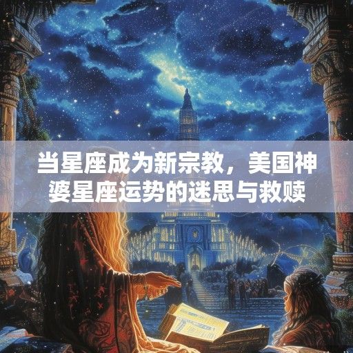 当星座成为新宗教,美国神婆星座运势的迷思与救赎 当星座成为新宗教,美国神婆星座运势的迷思与救赎