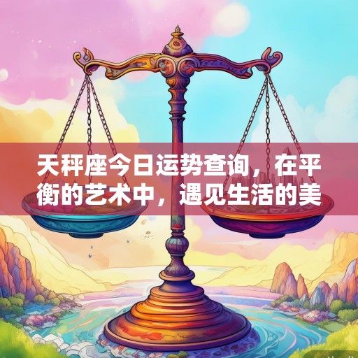 天秤座今日运势查询，在平衡的艺术中，遇见生活的美好