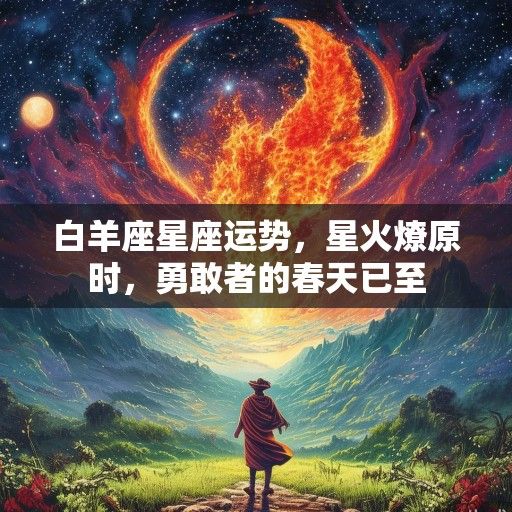 白羊座星座运势,星火燎原时,勇敢者的春天已至 白羊座星座运势,星火燎原时,勇敢者的春天已至