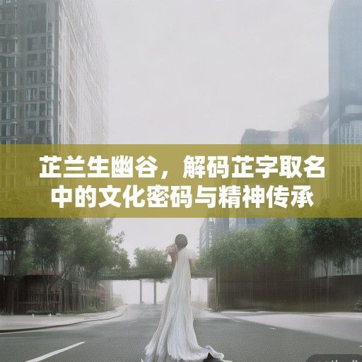 芷兰生幽谷，解码芷字取名中的文化密码与精神传承