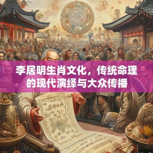 李居明生肖文化，传统命理的现代演绎与大众传播