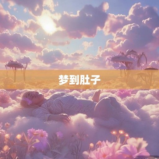 梦到肚子