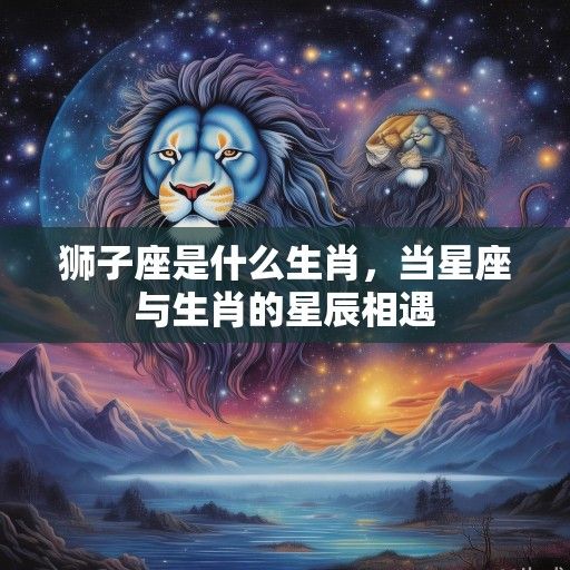 狮子座是什么生肖,当星座与生肖的星辰相遇 狮子座是什么生肖,当星座与生肖的星辰相遇