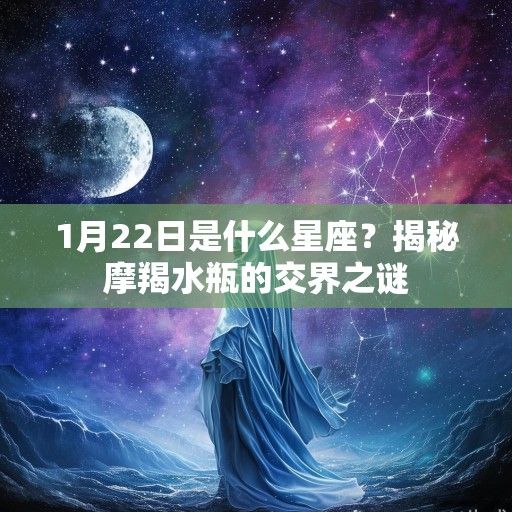 1月22日是什么星座？揭秘摩羯水瓶的交界之谜