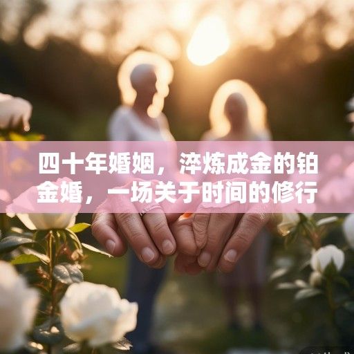 四十年婚姻，淬炼成金的铂金婚，一场关于时间的修行
