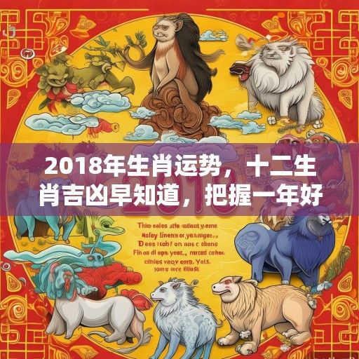 2018年生肖运势,十二生肖吉凶早知道,把握一年好彩头 2018年生肖运势,十二生肖吉凶早知道,把握一年好彩头
