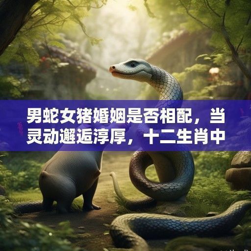 男蛇女猪婚姻是否相配，当灵动邂逅淳厚，十二生肖中的互补之舞