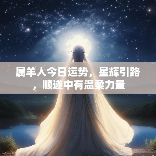 属羊人今日运势，星辉引路，顺遂中有温柔力量