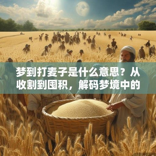 梦到打麦子是什么意思？从收割到囤积，解码梦境中的麦田隐喻