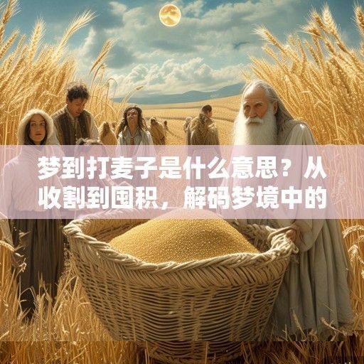梦到打麦子是什么意思？从收割到囤积，解码梦境中的麦田隐喻