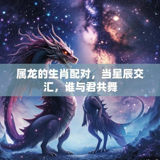 属龙的生肖配对,当星辰交汇,谁与君共舞 属龙的生肖配对,当星辰交汇,谁与君共舞