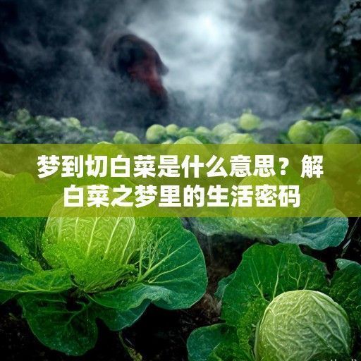 梦到切白菜是什么意思？解白菜之梦里的生活密码